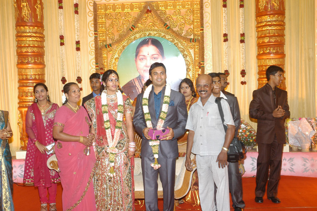 Actor Radharavi son wedding reception stills | Picture 40913